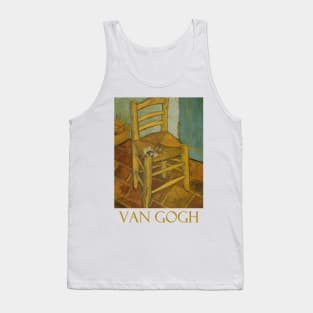 Van Gogh's Chair by Vincent van Gogh Tank Top